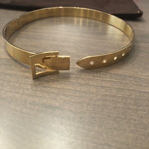 Kate Spade A Notch Above Buckle Collar Necklace